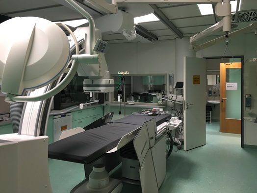 Angiographieanlage im Vivantes Klinikum Spandau
