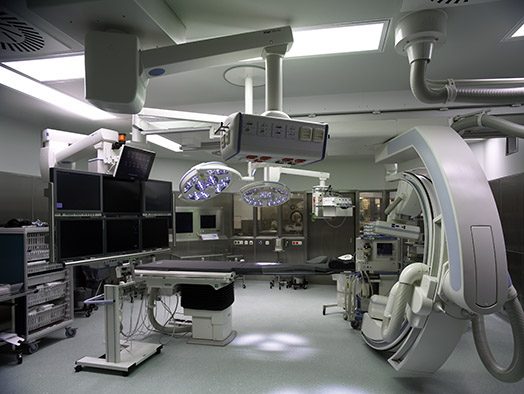 Kardiologischer Hybrid-OP im Deutschen Herzzentrum